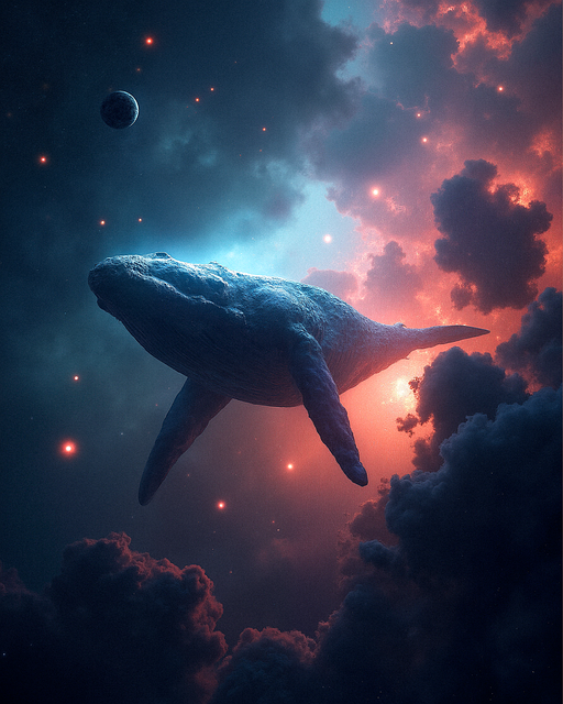 Baleia, Espaço, Galáxia, Universo