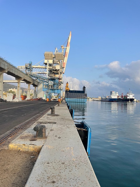 Haifa, Havn, Hav, Skib, Israel