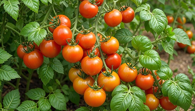 Ai Generado, Tomates, Jardín, Vegetal