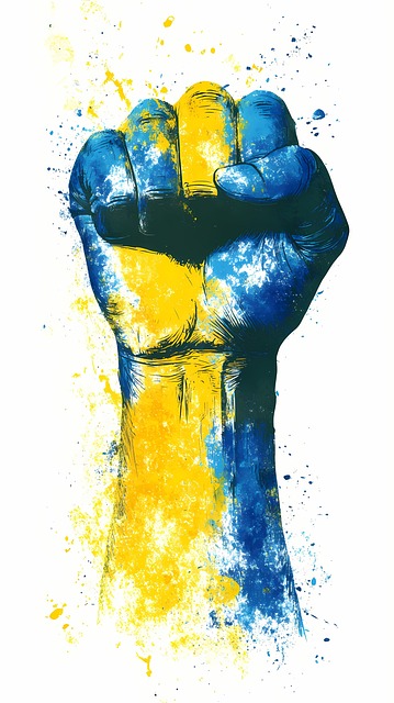 Ai Generado, Lucha, Puño, Ucrania