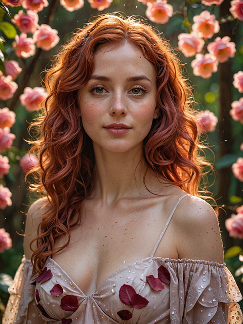 Free ai generated woman beauty illustration