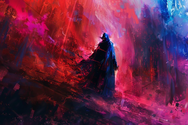 Free ai generated terror horror illustration