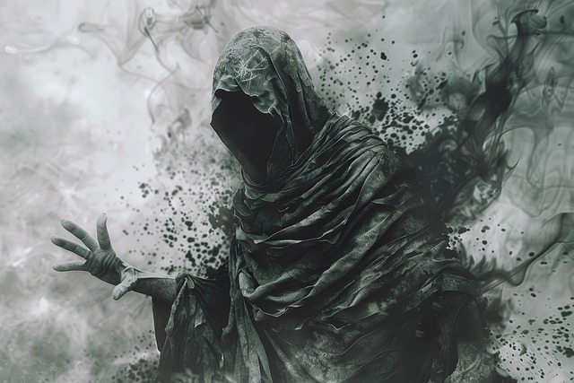 Free ai generated terror horror illustration