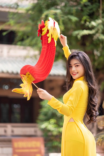 Vietnamesisch, Frau, Vietnam, Natur