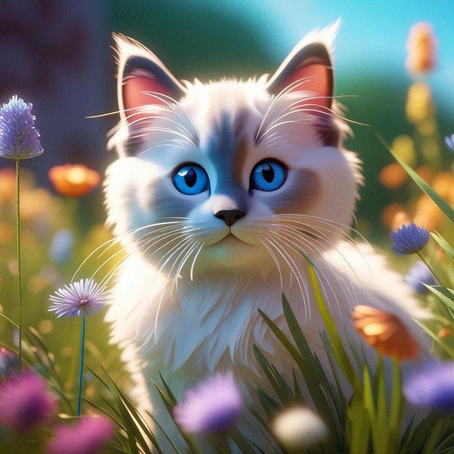 Free cat domestic animal animal illustration