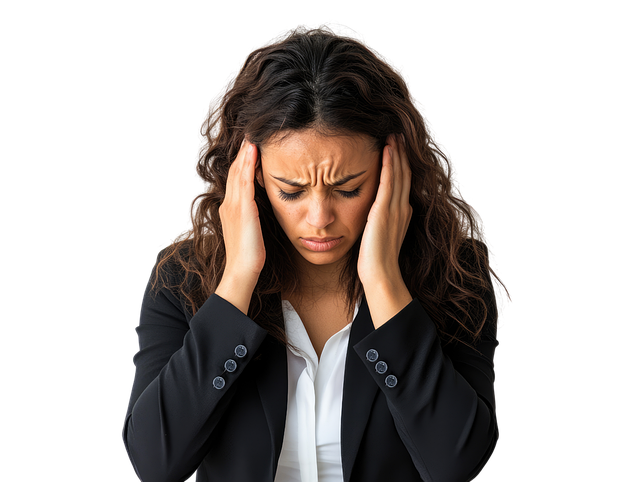 Free ai generated depressed woman illustration