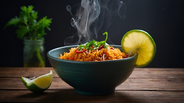 Ai Generiert, Hähnchen, Biryani, Reis