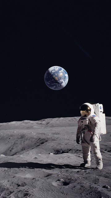 Free ai generated astronaut space illustration