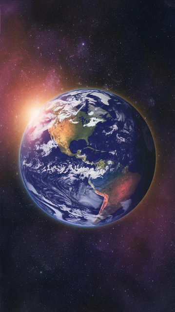 Free ai generated earth space illustration