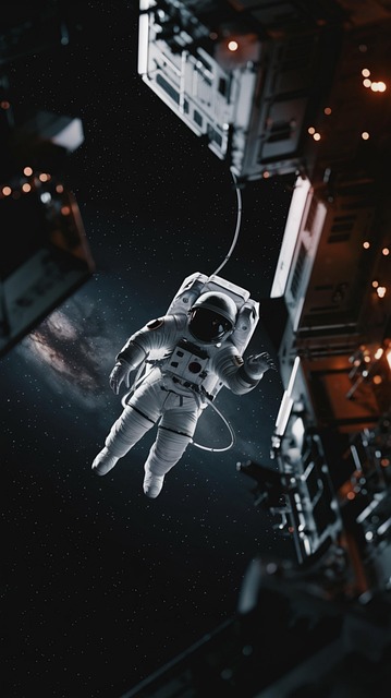 Free ai generated astronaut space illustration