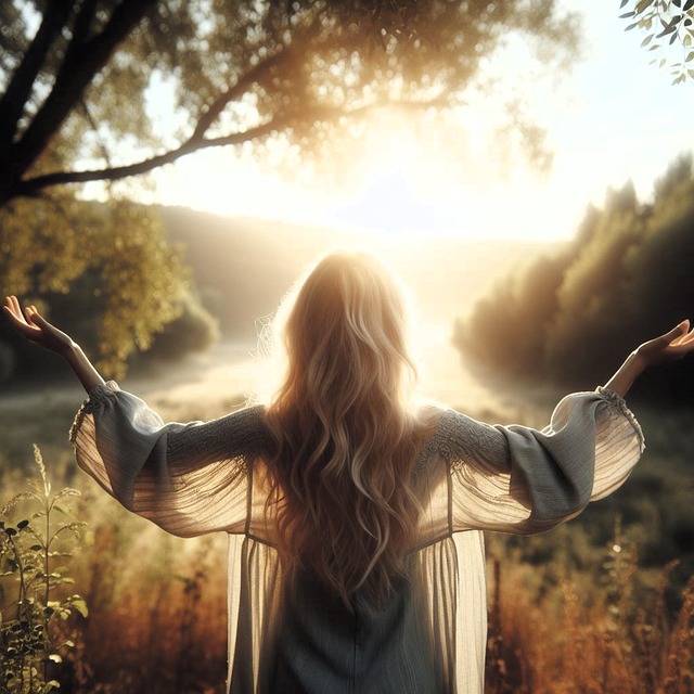 Free ai generated worship praise illustration