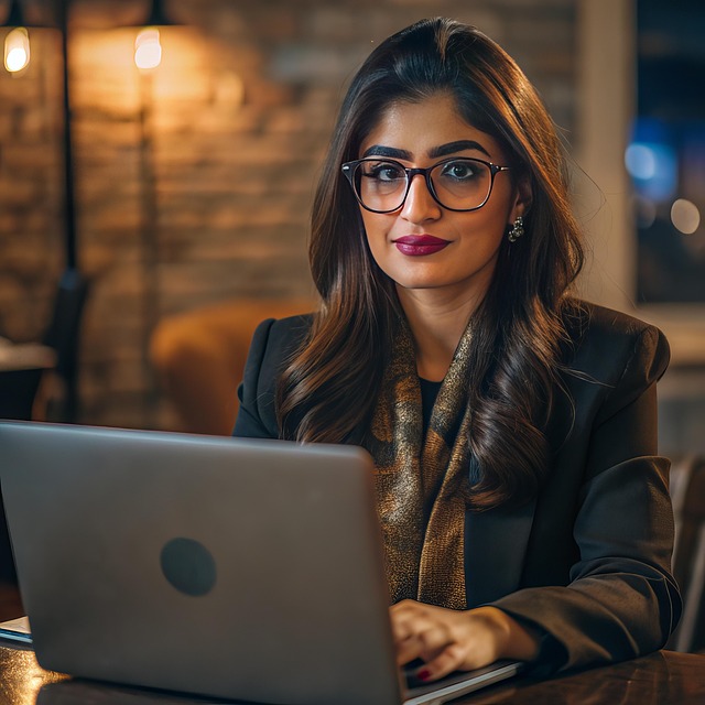 Free ai generated corporate woman illustration