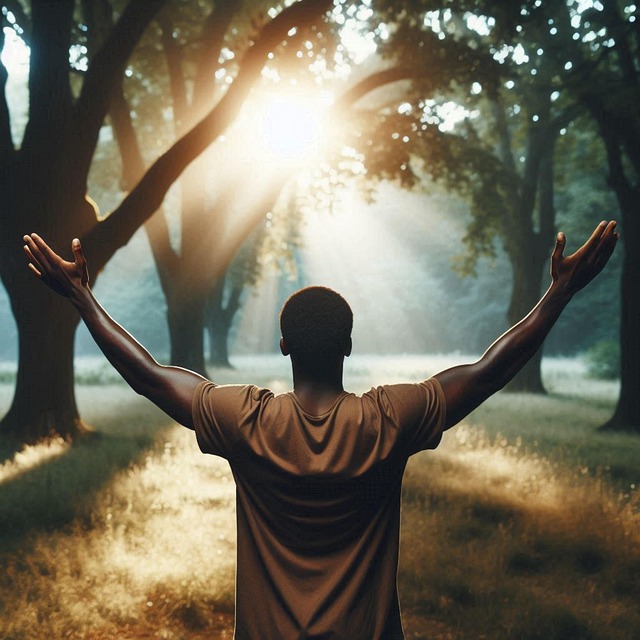 Free ai generated worship praise illustration