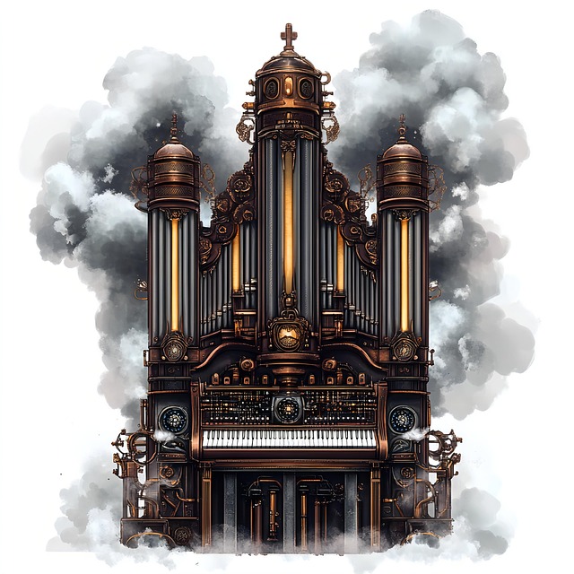Download free HD stock image of Ai Generated Organ Free ai generated organ piano illustration
