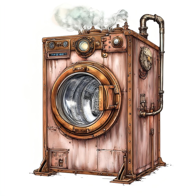 Download free HD stock image of Ai Generated Washing Machine Free ai generated washing machine laundry illustration