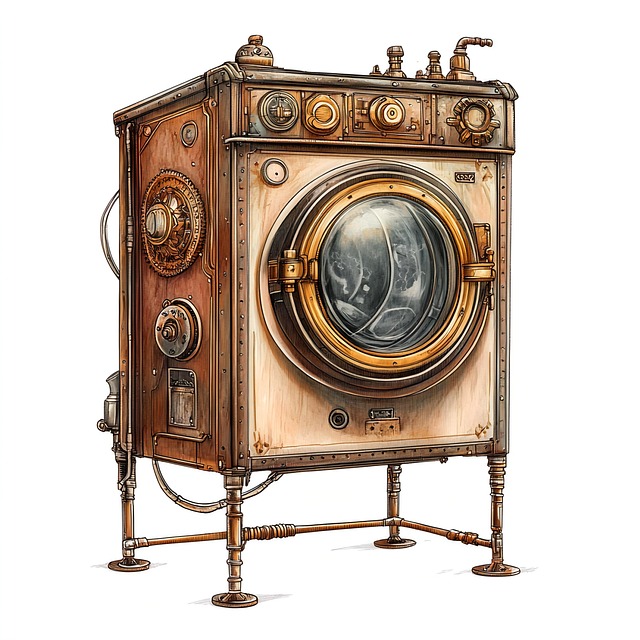 Download free HD stock image of Ai Generated Washing Machine Free ai generated washing machine laundry illustration