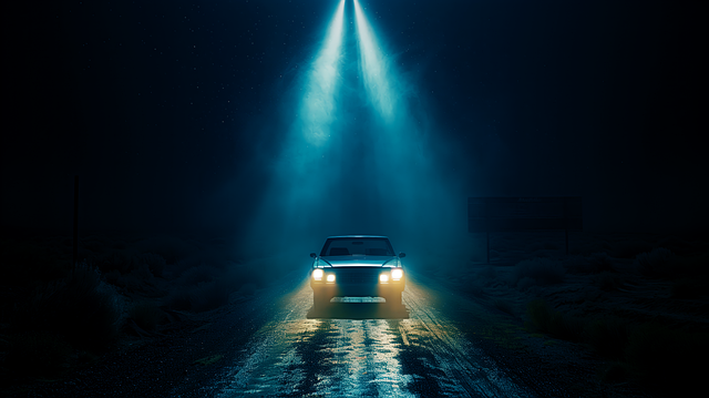 Free ai generated alien abduction illustration