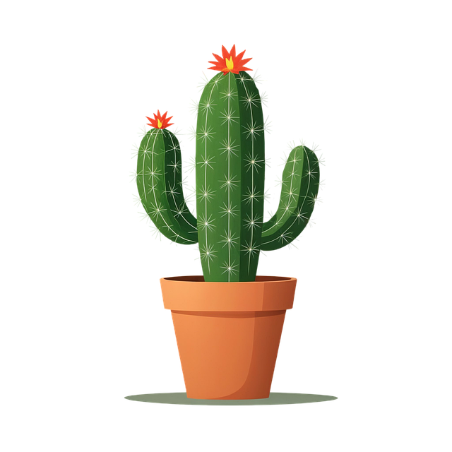 Free cactus plant succulent illustration