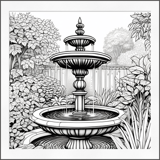 Free Black And White Nature illustration and picture