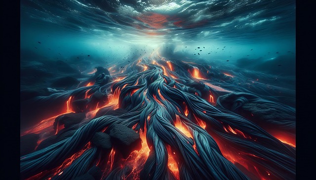 Free ai generated volcano lava illustration