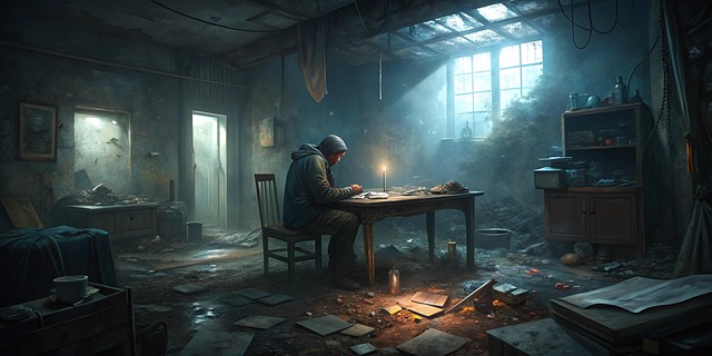 Free ai generated man isolation illustration