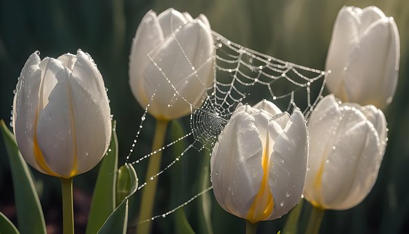 Free Tulips Flowers illustration and picture
