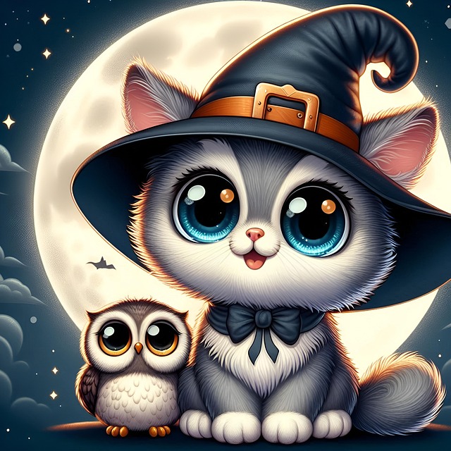 Ai Genereret, Killing, Halloween, Kat