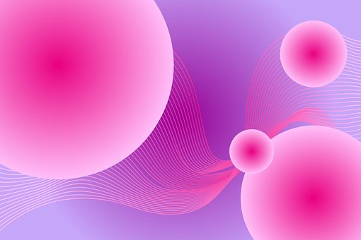 Tekstur, Gradient, Rosa, Lilla, 4K