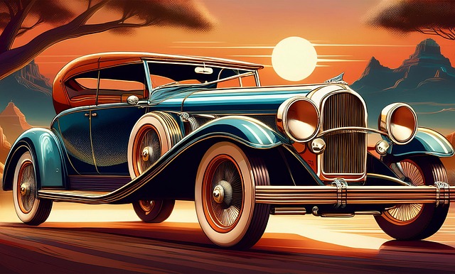 Free Ai Generated Vintage illustration and picture