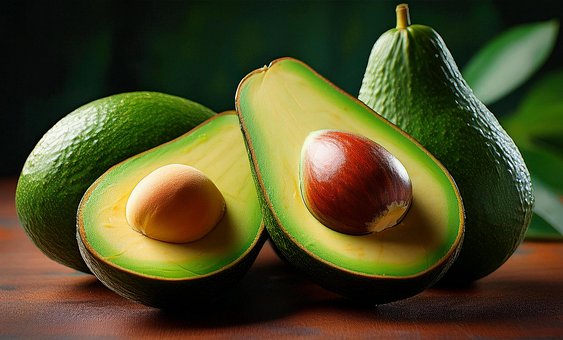 Free Ai Generated Avocados illustration and picture