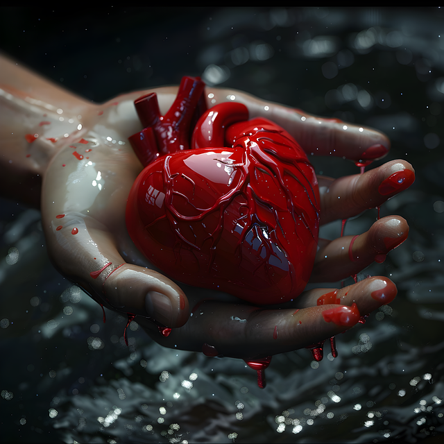 Free ai generated heart organ illustration