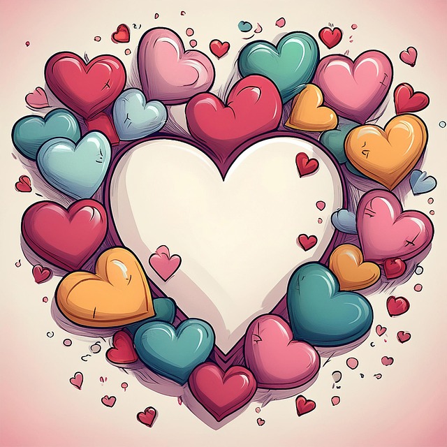 Amor, Corazón, Ángel, Beso, Pareja