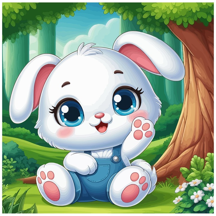 Download Rabbit, Bunny, Easter. Royalty-Free Stock Illustration Image ...