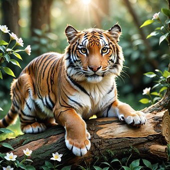 Free Tiger Animal illustration and picture