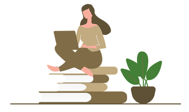 Free woman laptop female illustration