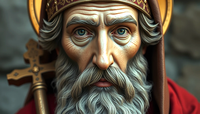 Free saint st augustine catholic illustration