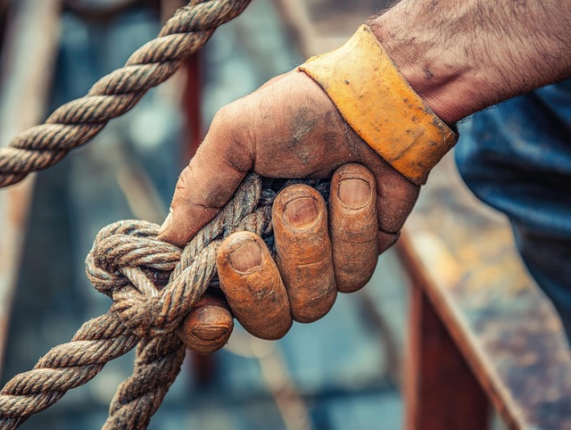 Free ai generated rope grip illustration
