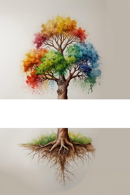 Free ai generated tree branches illustration