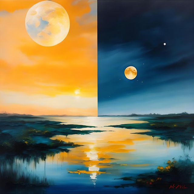 Free Sunset Nature illustration and picture