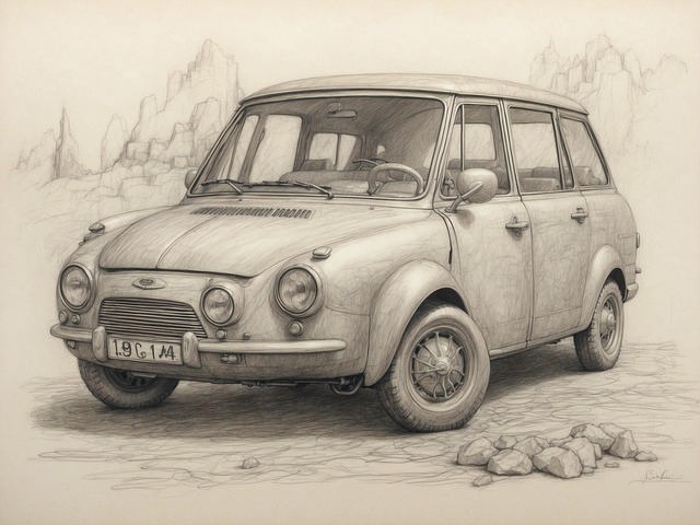 Download free HD stock image of Ai Generated Car Free ai generated car sketch illustration