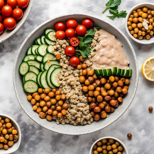 Free ai generated healthy food illustration