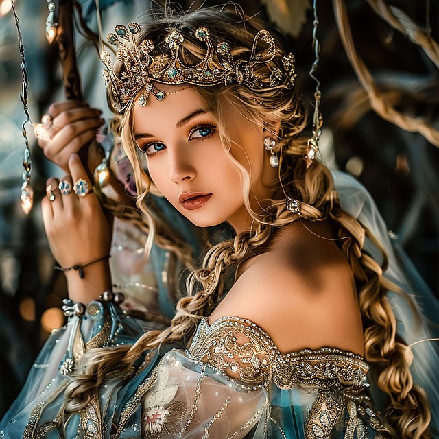 Free ai generated fantasy woman illustration