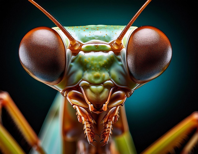 Free ai generated mantis insect illustration