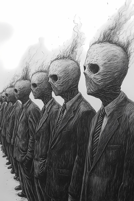 Free ai generated burnout stress illustration