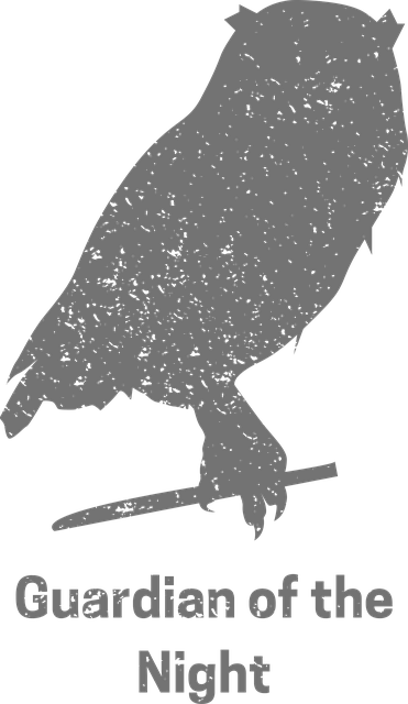 Ugle, Silhuet, Monokrom, Struktureret