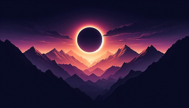 Download free HD stock image of Ai Generated Solar Eclipse Free ai generated solar eclipse eclipse illustration