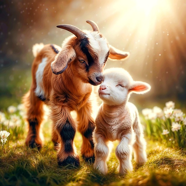 Free goat lamb sheep illustration