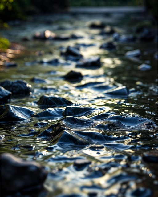 Free stream river rocks illustration