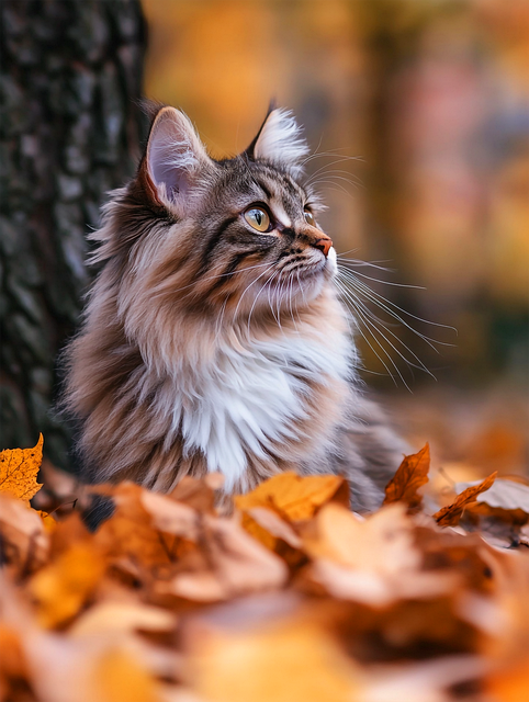 Free Ai Generated Cat illustration and picture