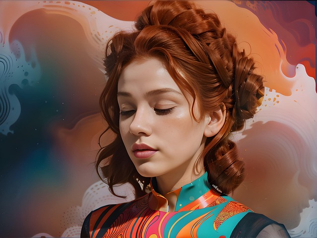 Free ai generated woman model illustration